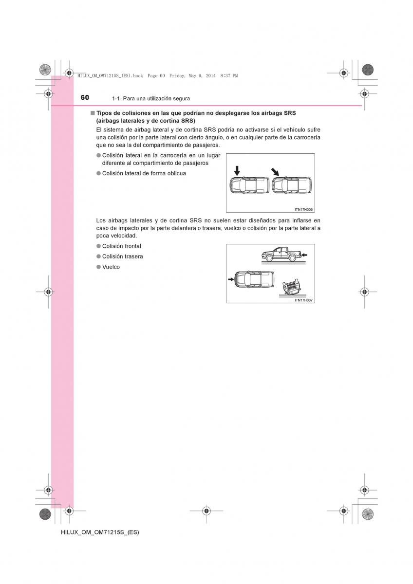 Toyota Hilux VII 7 manual del propietario / page 60