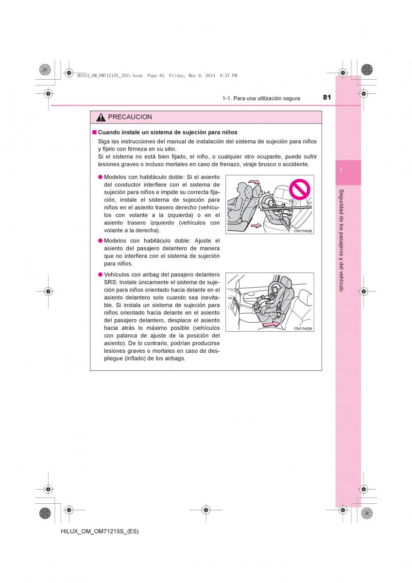 Toyota Hilux VII 7 manual del propietario / page 81