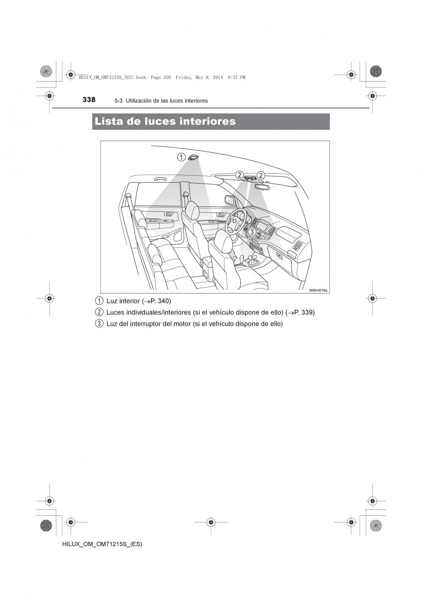 Toyota Hilux VII 7 manual del propietario / page 338