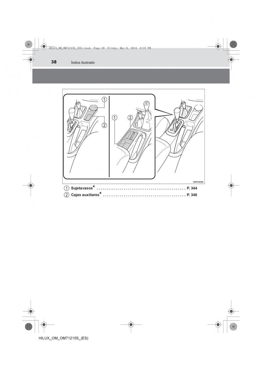 Toyota Hilux VII 7 manual del propietario / page 38