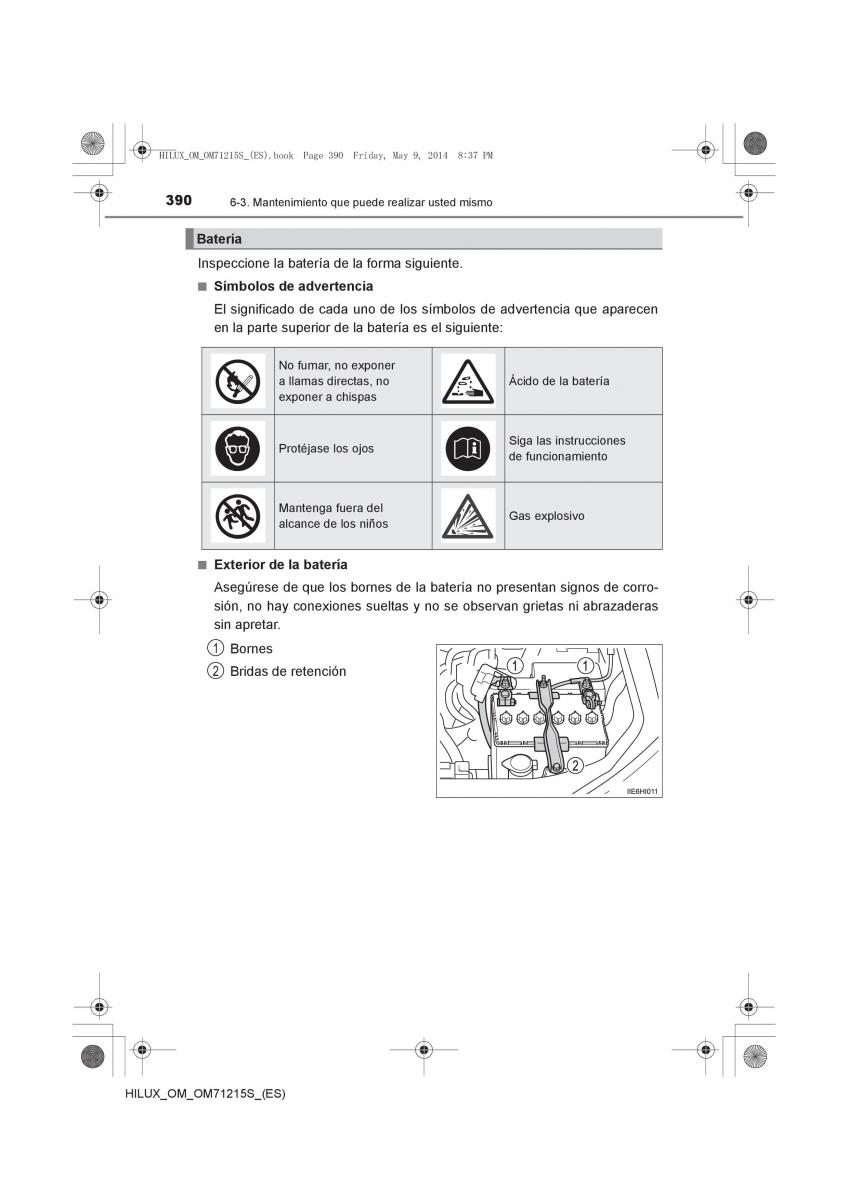 Toyota Hilux VII 7 manual del propietario / page 390