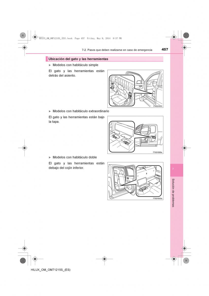 Toyota Hilux VII 7 manual del propietario / page 457