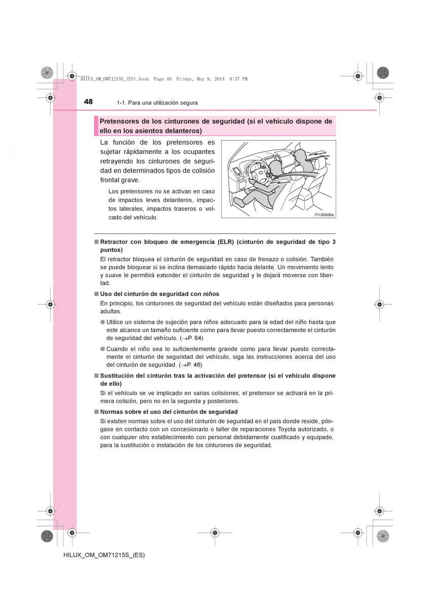 Toyota Hilux VII 7 manual del propietario / page 48