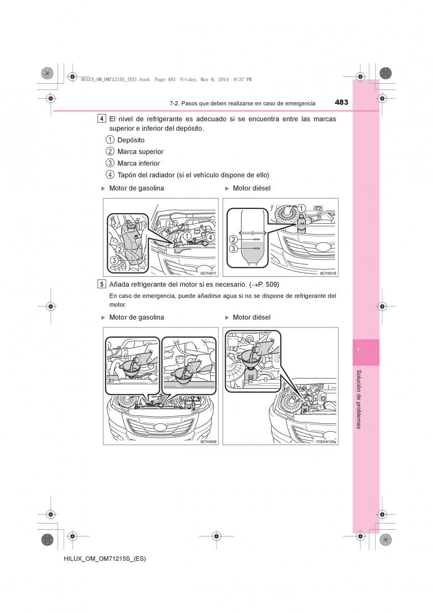 Toyota Hilux VII 7 manual del propietario / page 483