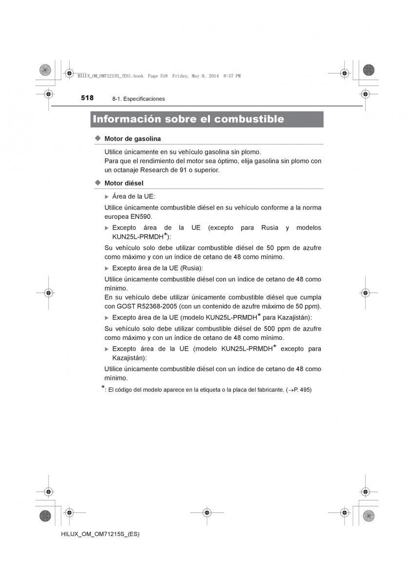 Toyota Hilux VII 7 manual del propietario / page 518