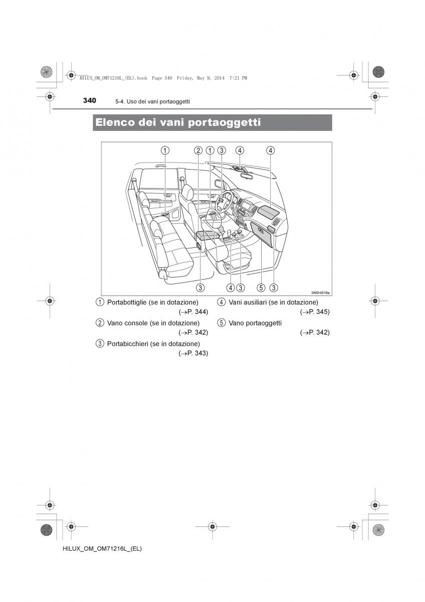 Toyota Hilux VII 7 manuale del proprietario / page 340