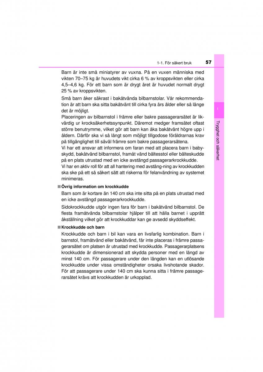 Toyota Hilux VII 7 instruktionsbok / page 57