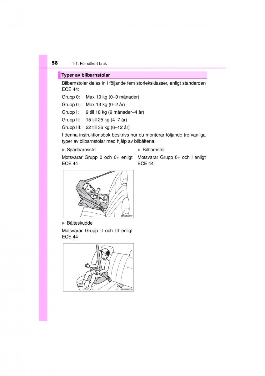 Toyota Hilux VII 7 instruktionsbok / page 58