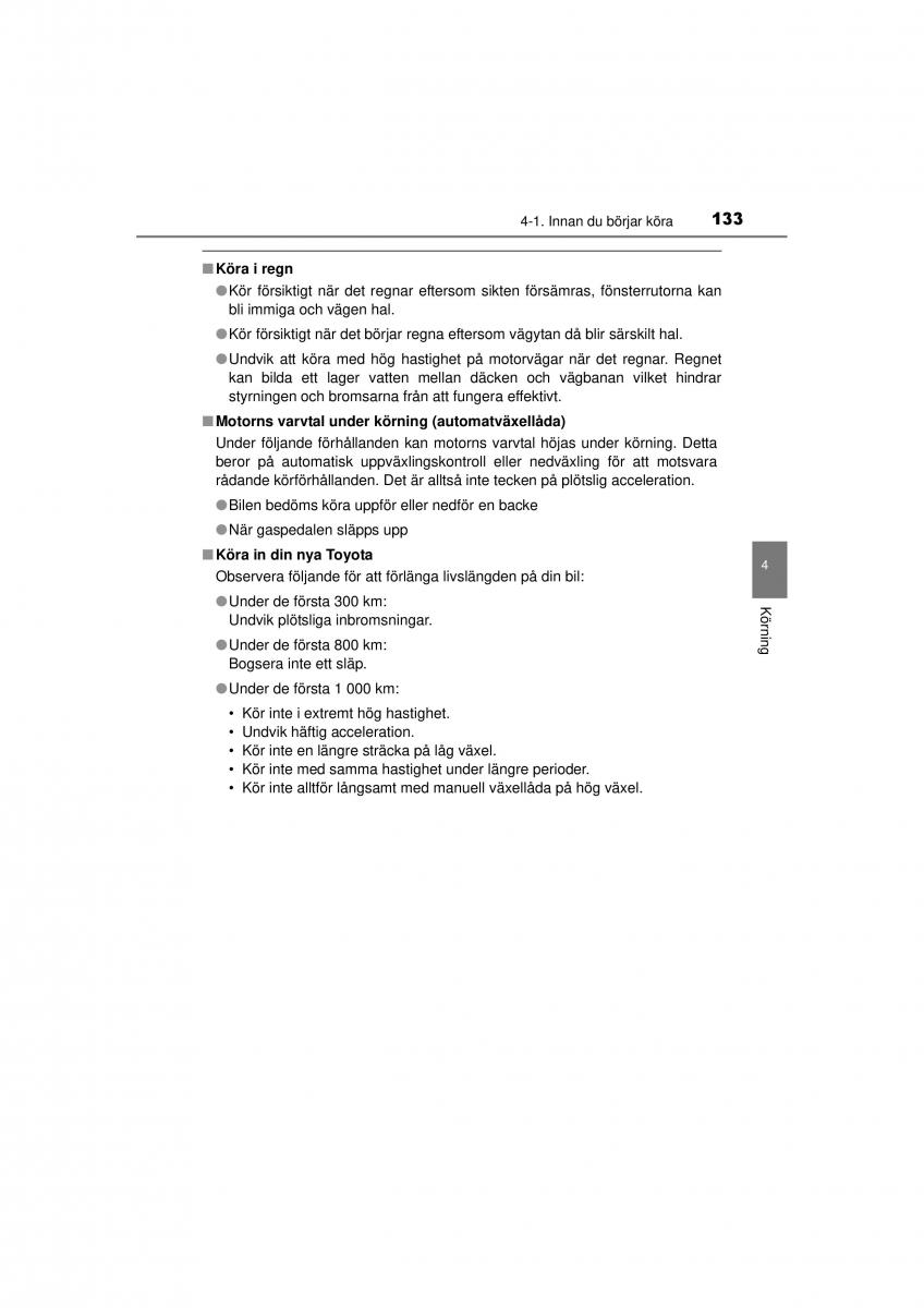 Toyota Hilux VII 7 instruktionsbok / page 133