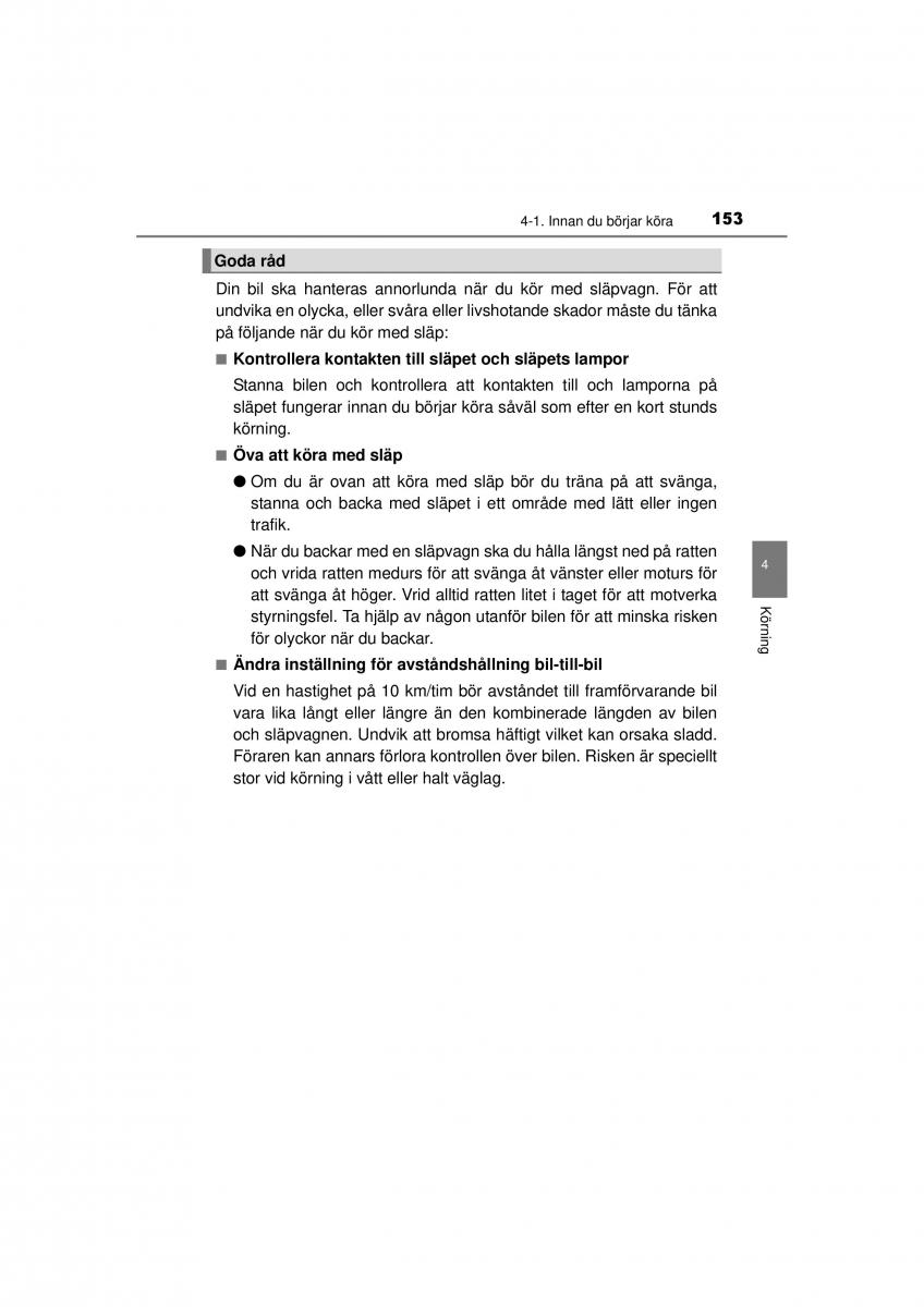 Toyota Hilux VII 7 instruktionsbok / page 153