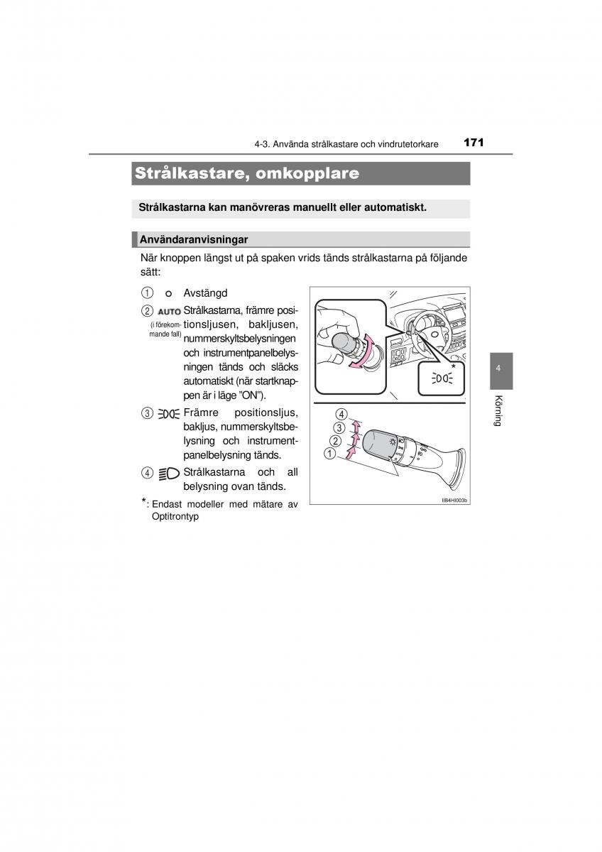 Toyota Hilux VII 7 instruktionsbok / page 171