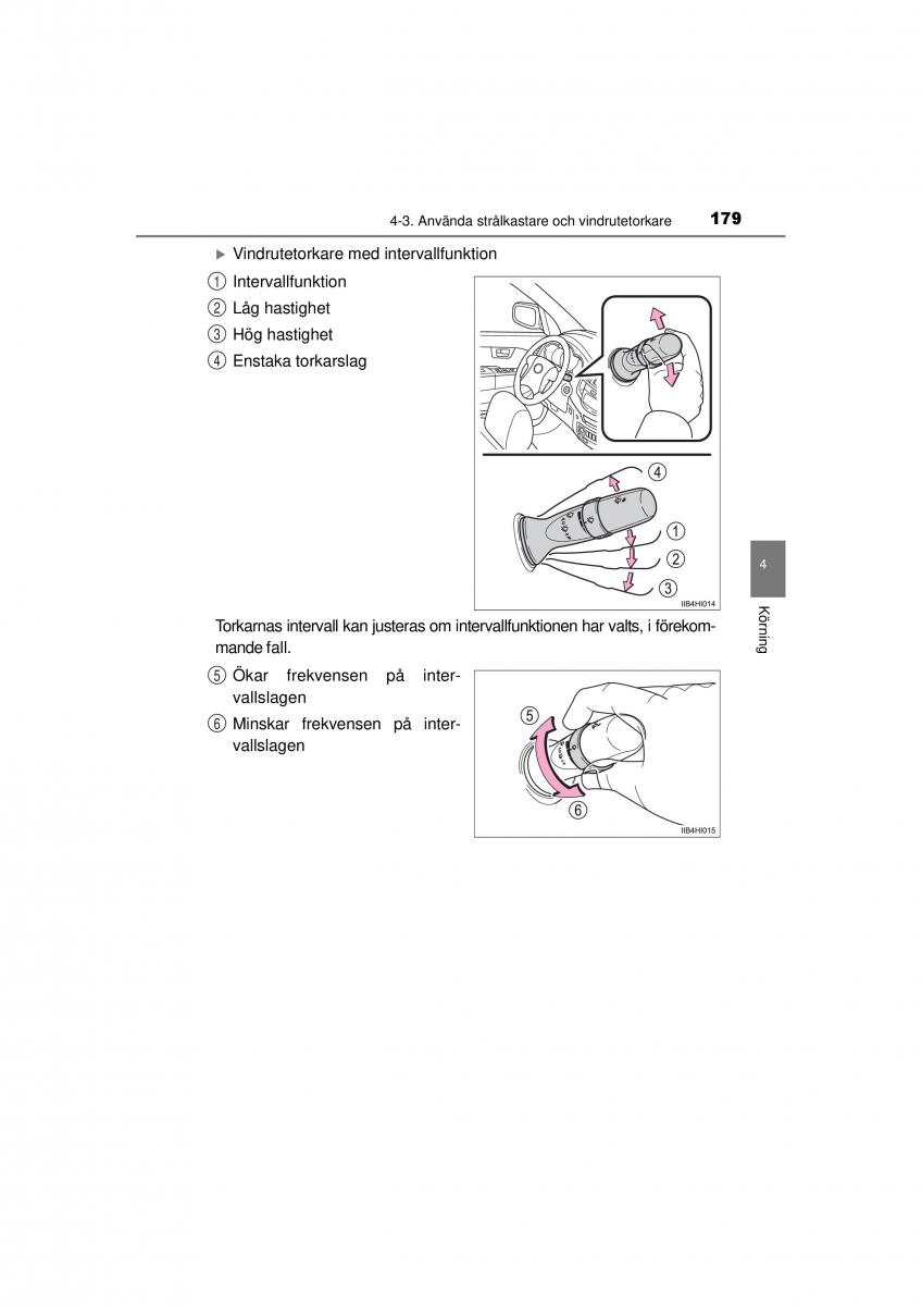 Toyota Hilux VII 7 instruktionsbok / page 179