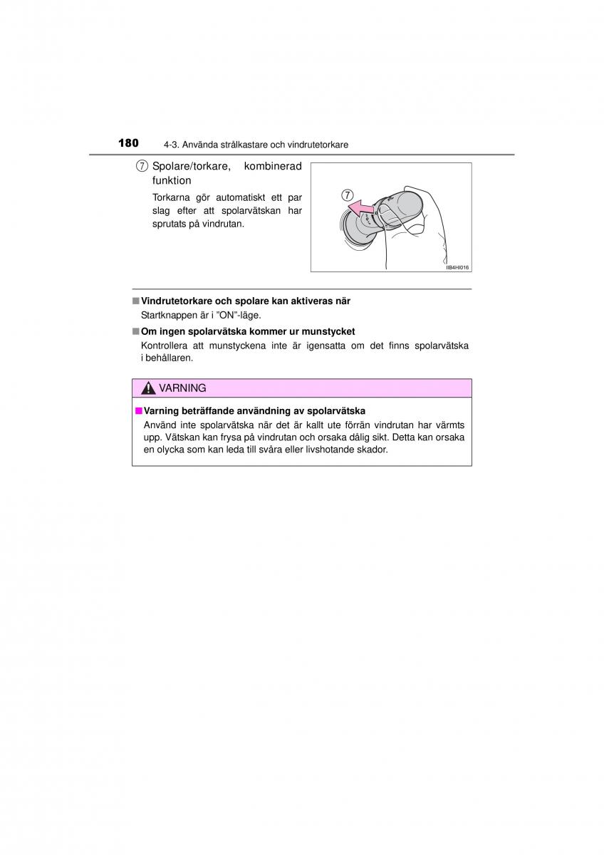 Toyota Hilux VII 7 instruktionsbok / page 180