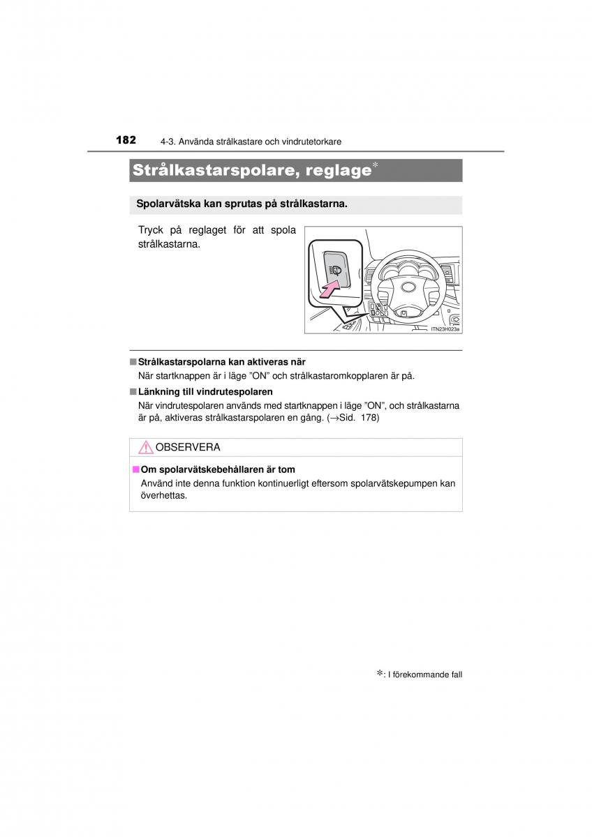 Toyota Hilux VII 7 instruktionsbok / page 182