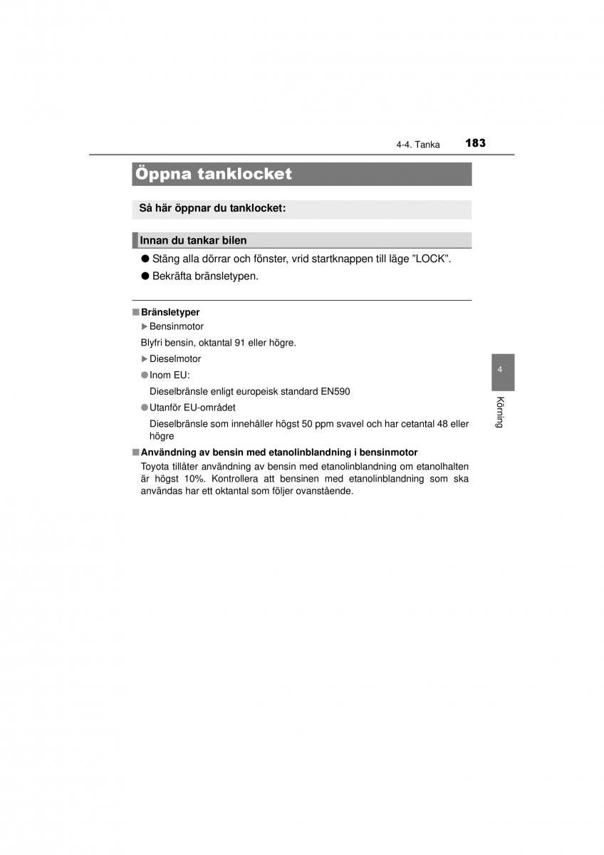 Toyota Hilux VII 7 instruktionsbok / page 183