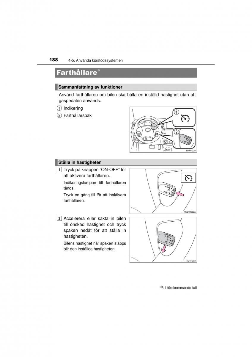 Toyota Hilux VII 7 instruktionsbok / page 188