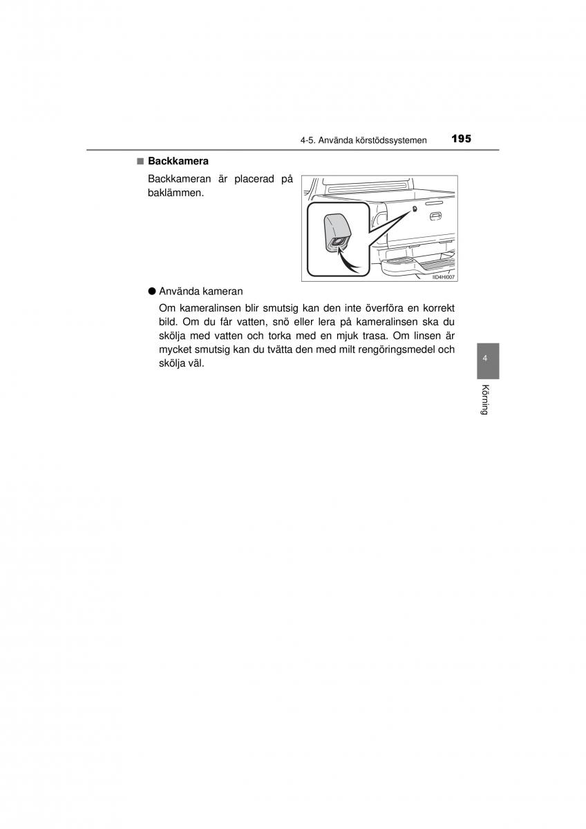 Toyota Hilux VII 7 instruktionsbok / page 195