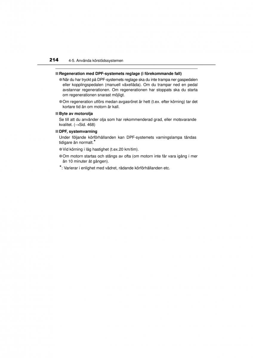 Toyota Hilux VII 7 instruktionsbok / page 214