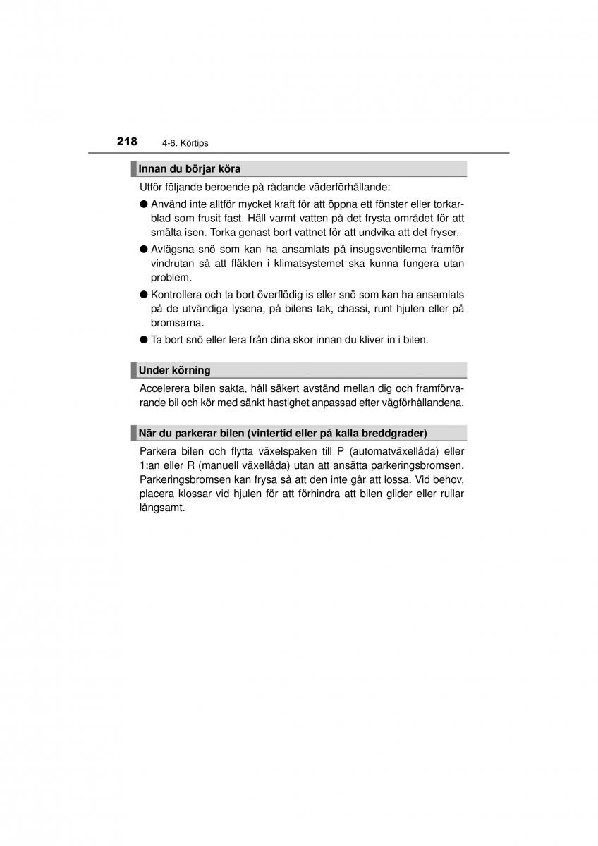 Toyota Hilux VII 7 instruktionsbok / page 218