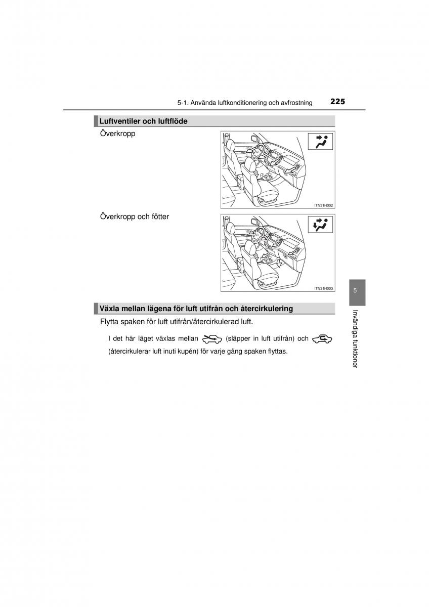 Toyota Hilux VII 7 instruktionsbok / page 225