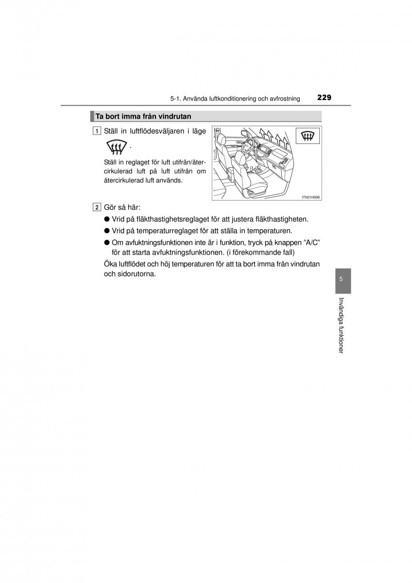 Toyota Hilux VII 7 instruktionsbok / page 229