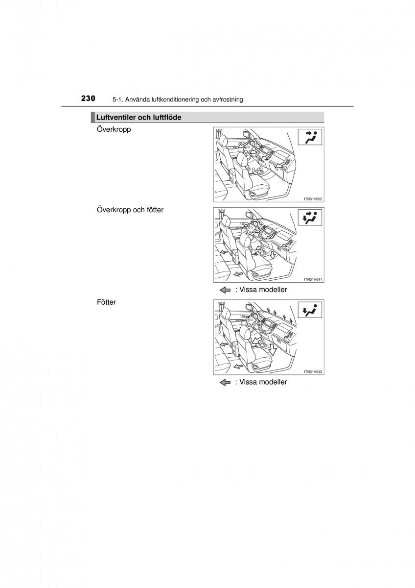 Toyota Hilux VII 7 instruktionsbok / page 230