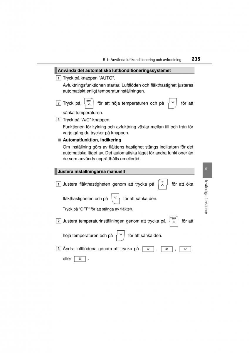 Toyota Hilux VII 7 instruktionsbok / page 235