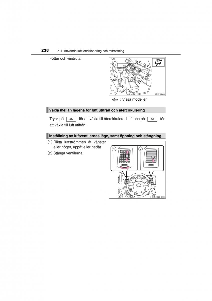 Toyota Hilux VII 7 instruktionsbok / page 238