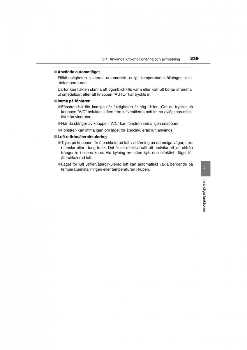 Toyota Hilux VII 7 instruktionsbok / page 239