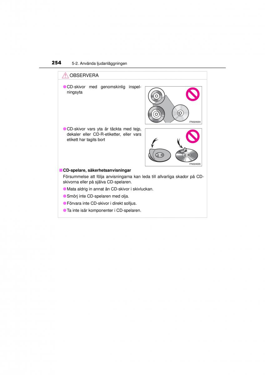 Toyota Hilux VII 7 instruktionsbok / page 254