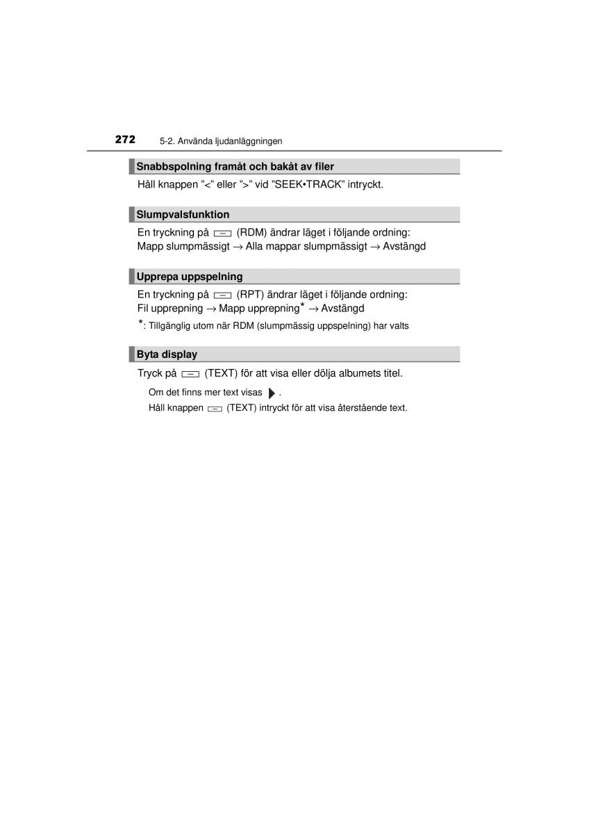 Toyota Hilux VII 7 instruktionsbok / page 272