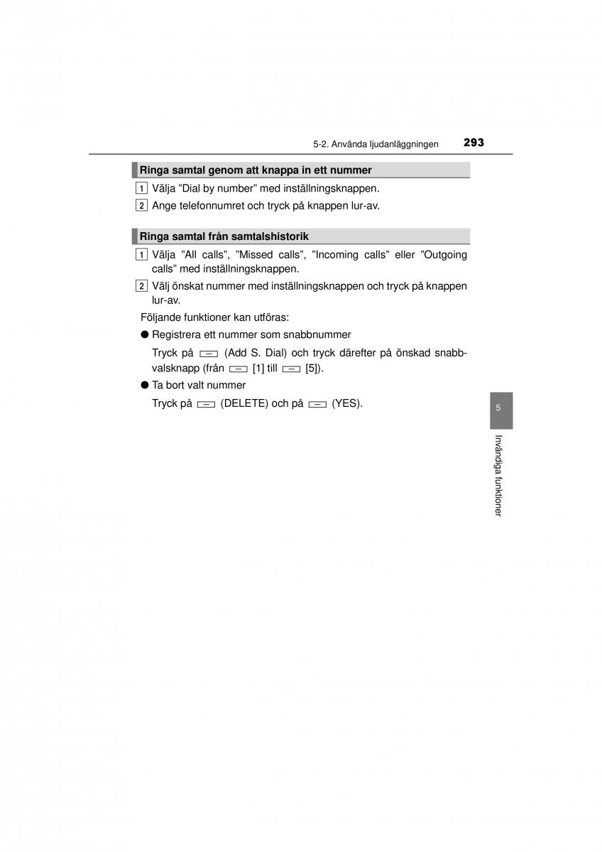 Toyota Hilux VII 7 instruktionsbok / page 293