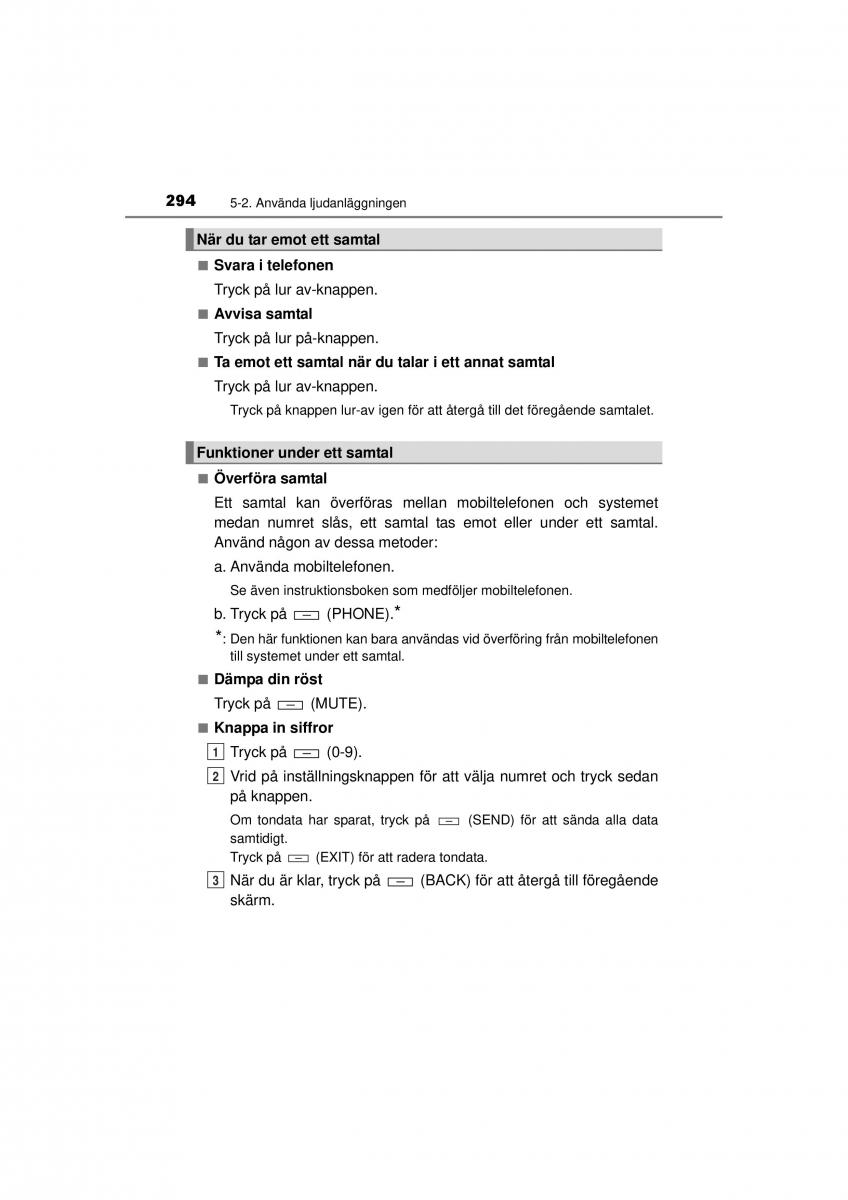 Toyota Hilux VII 7 instruktionsbok / page 294