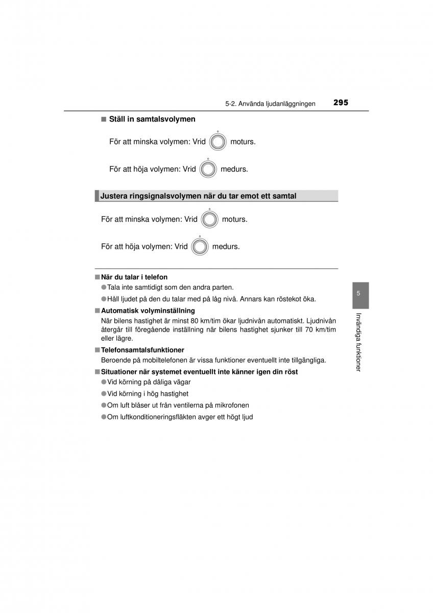 Toyota Hilux VII 7 instruktionsbok / page 295