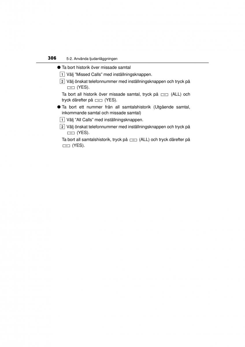 Toyota Hilux VII 7 instruktionsbok / page 306