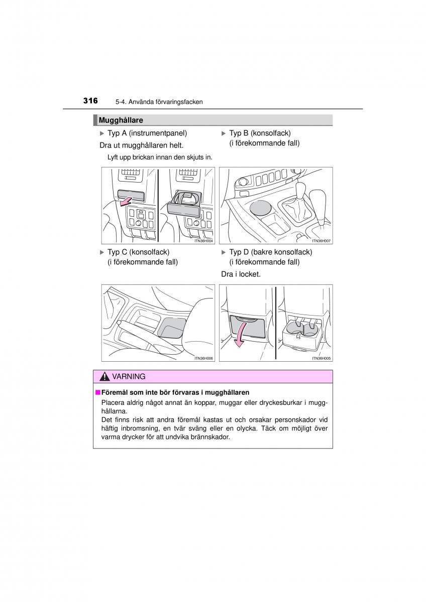 Toyota Hilux VII 7 instruktionsbok / page 316