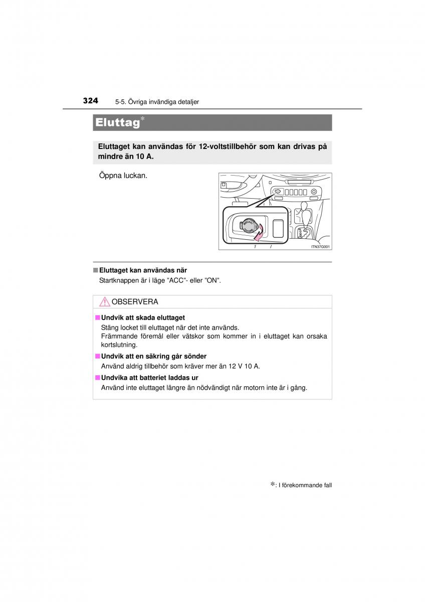 Toyota Hilux VII 7 instruktionsbok / page 324