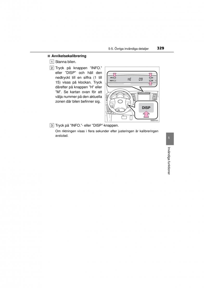 Toyota Hilux VII 7 instruktionsbok / page 329