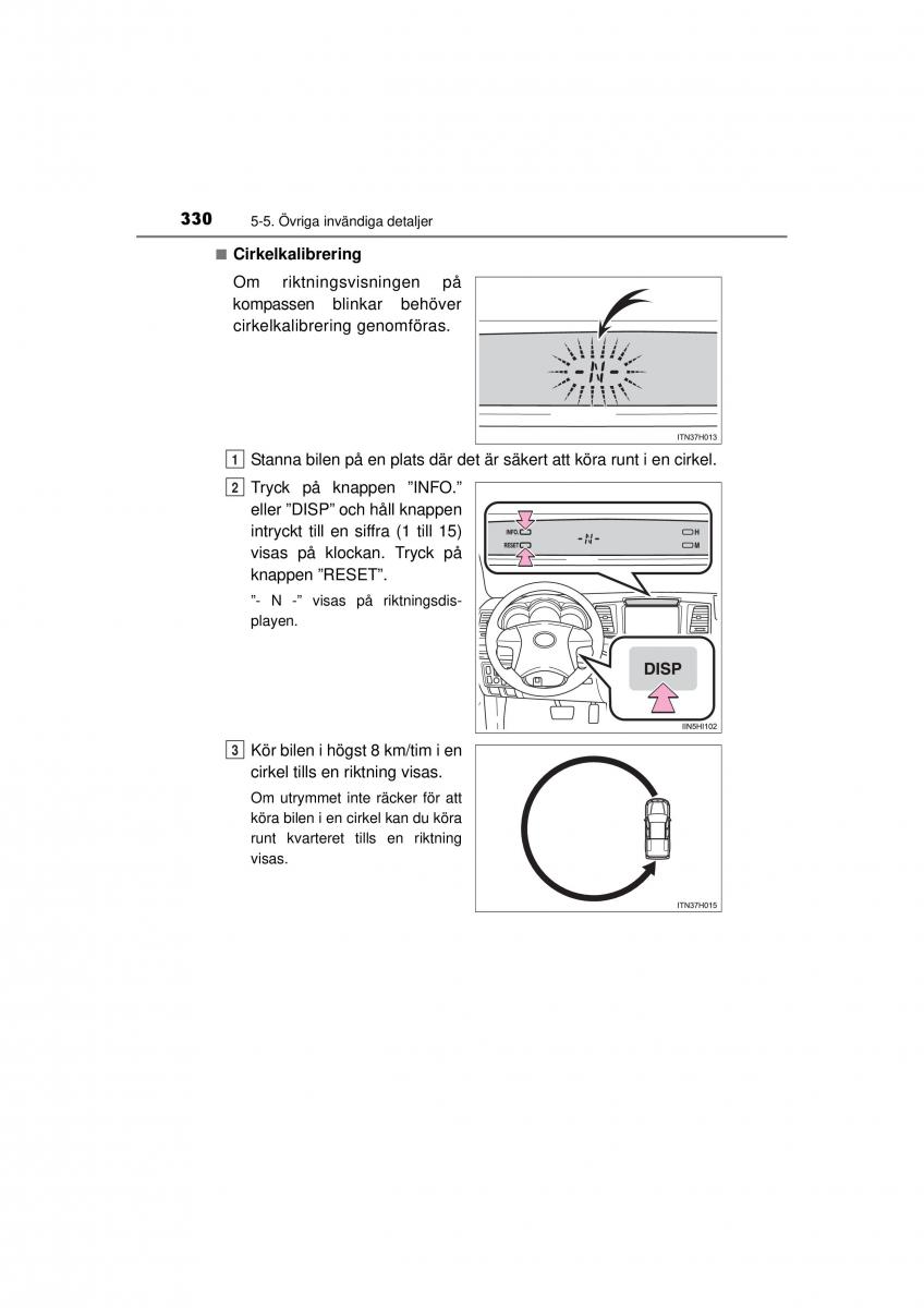 Toyota Hilux VII 7 instruktionsbok / page 330