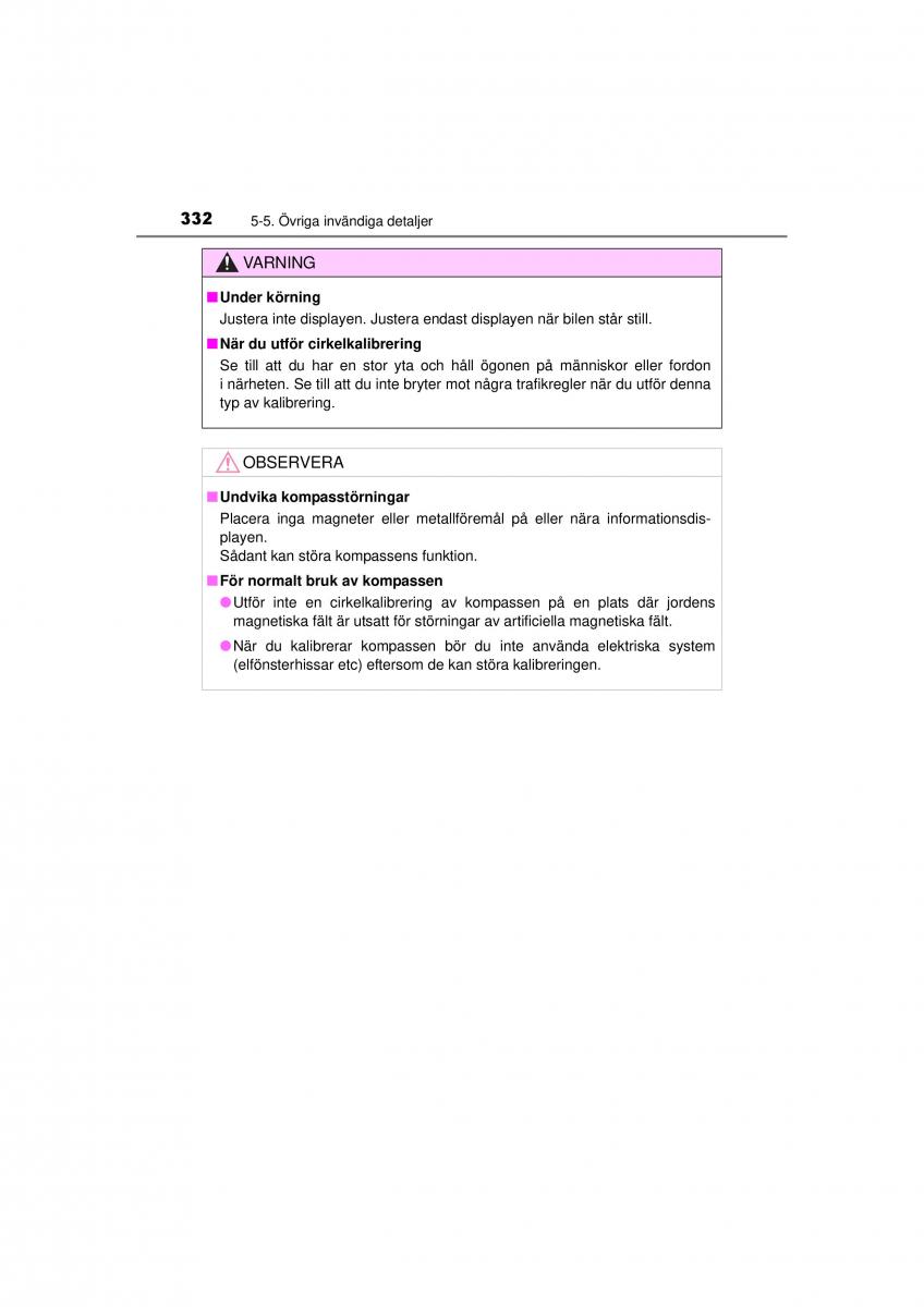 Toyota Hilux VII 7 instruktionsbok / page 332