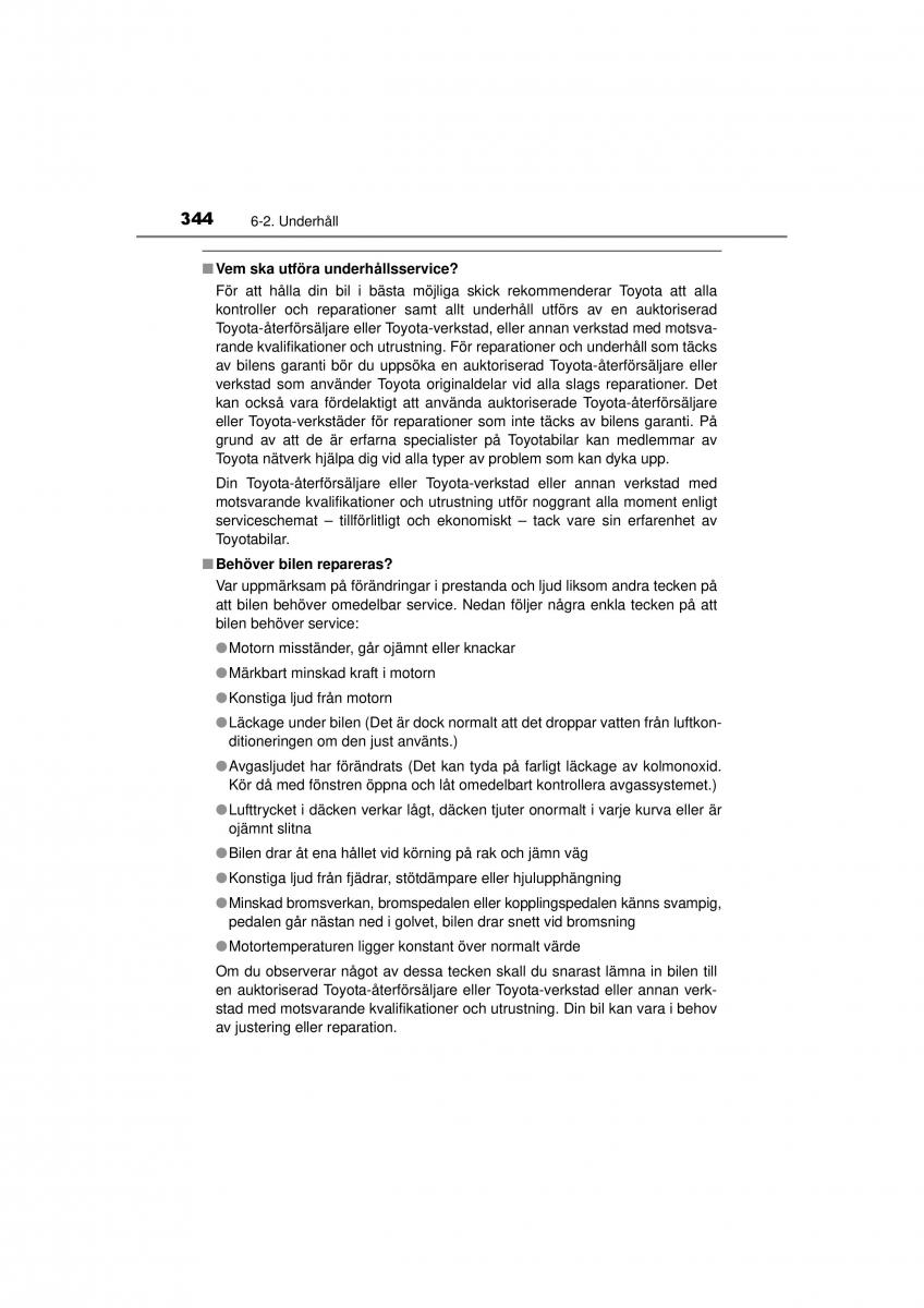 Toyota Hilux VII 7 instruktionsbok / page 344