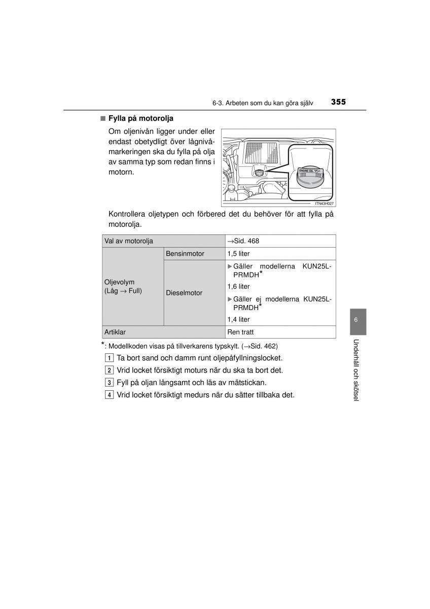 Toyota Hilux VII 7 instruktionsbok / page 355