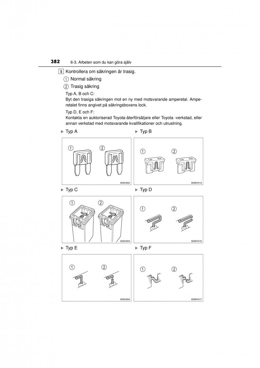 Toyota Hilux VII 7 instruktionsbok / page 382