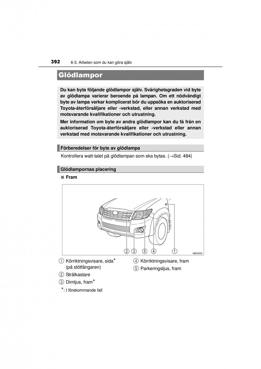 Toyota Hilux VII 7 instruktionsbok / page 392