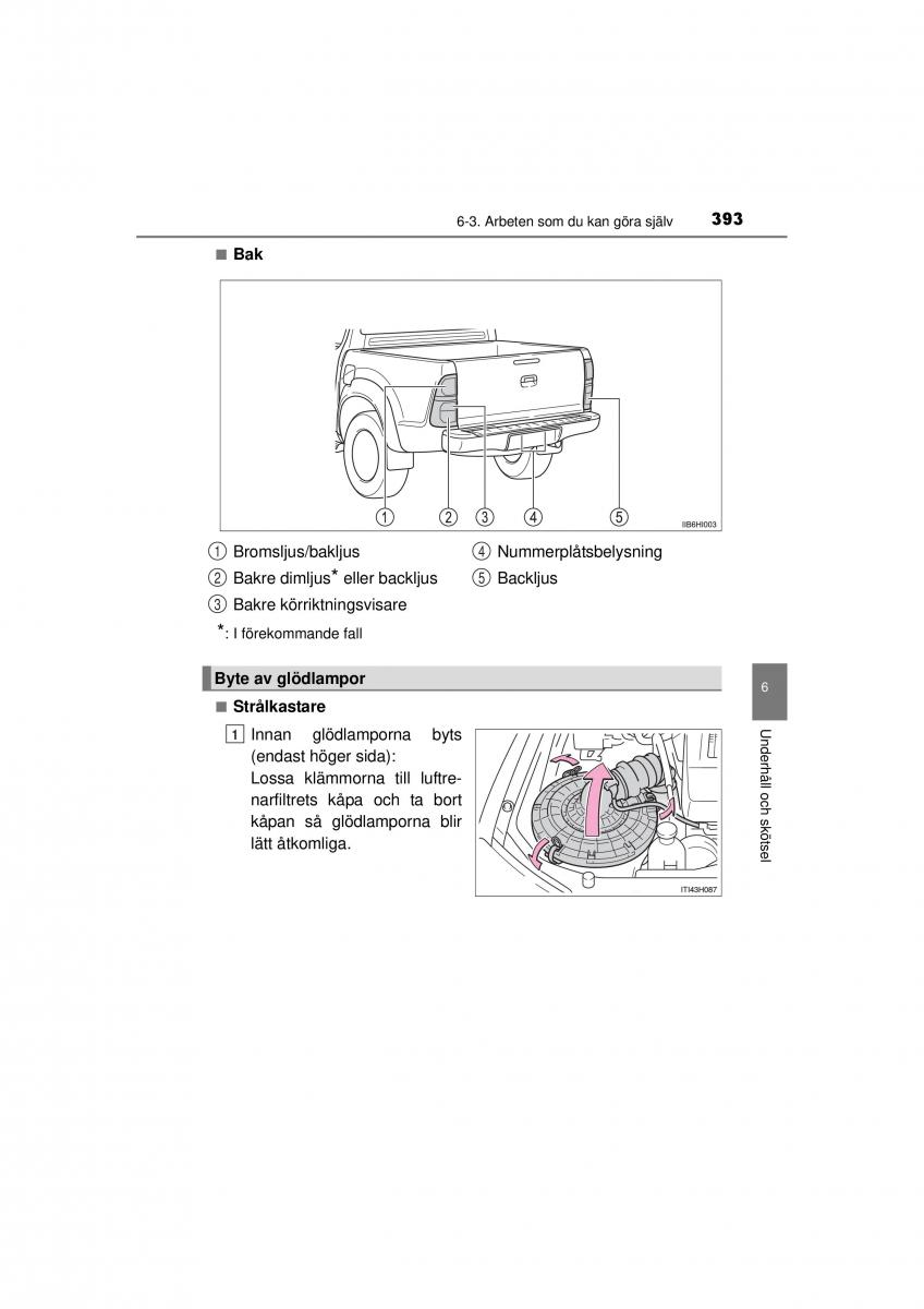 Toyota Hilux VII 7 instruktionsbok / page 393