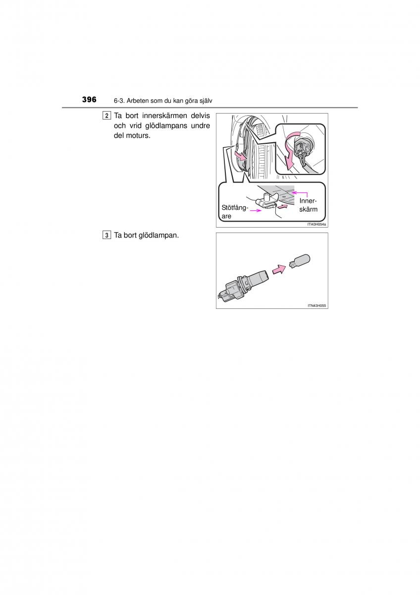 Toyota Hilux VII 7 instruktionsbok / page 396