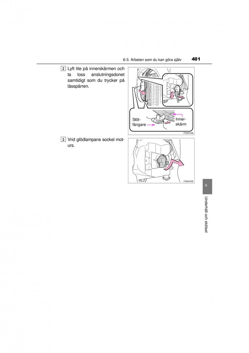 Toyota Hilux VII 7 instruktionsbok / page 401