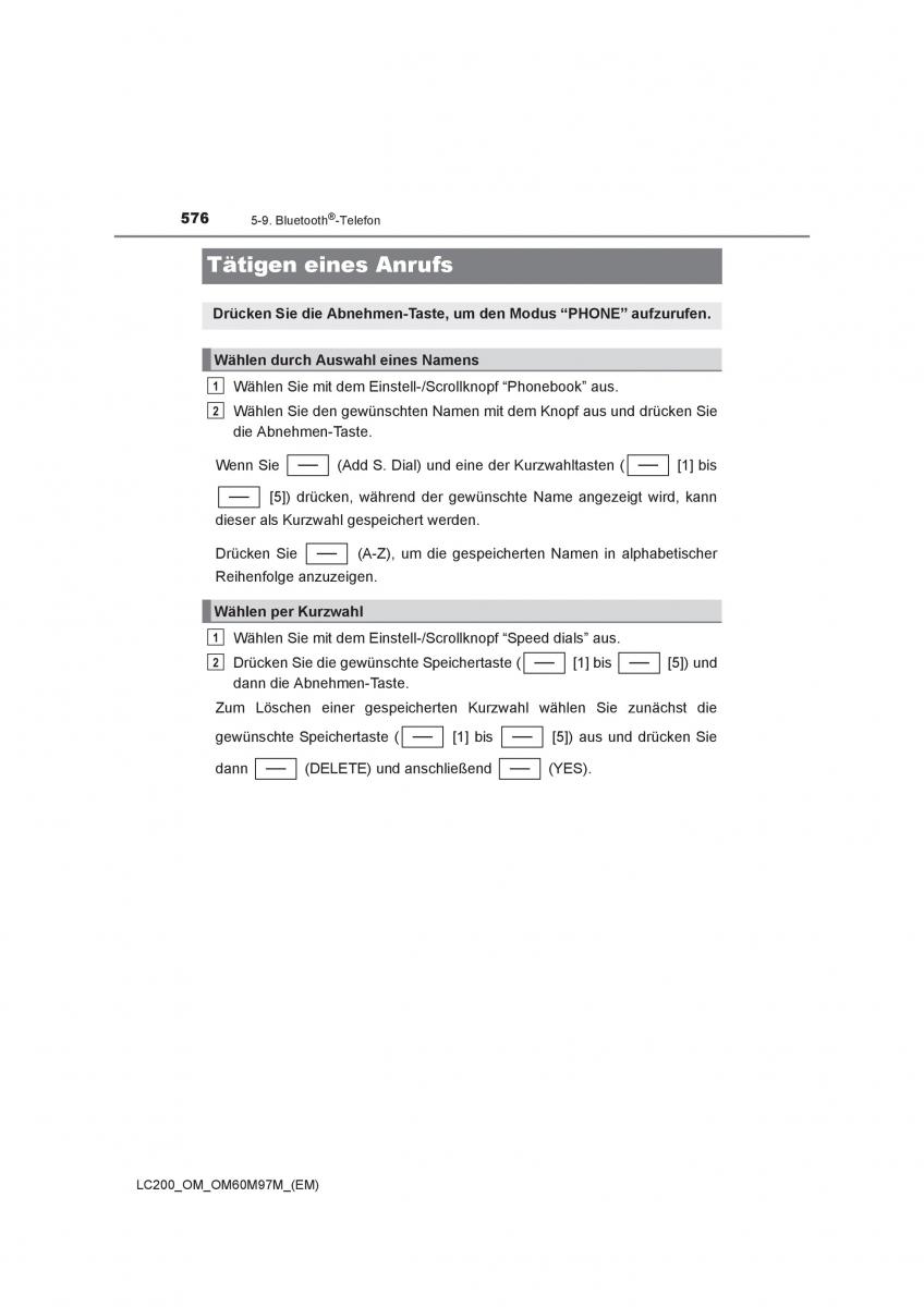 Toyota Land Cruiser J200 Handbuch / page 576