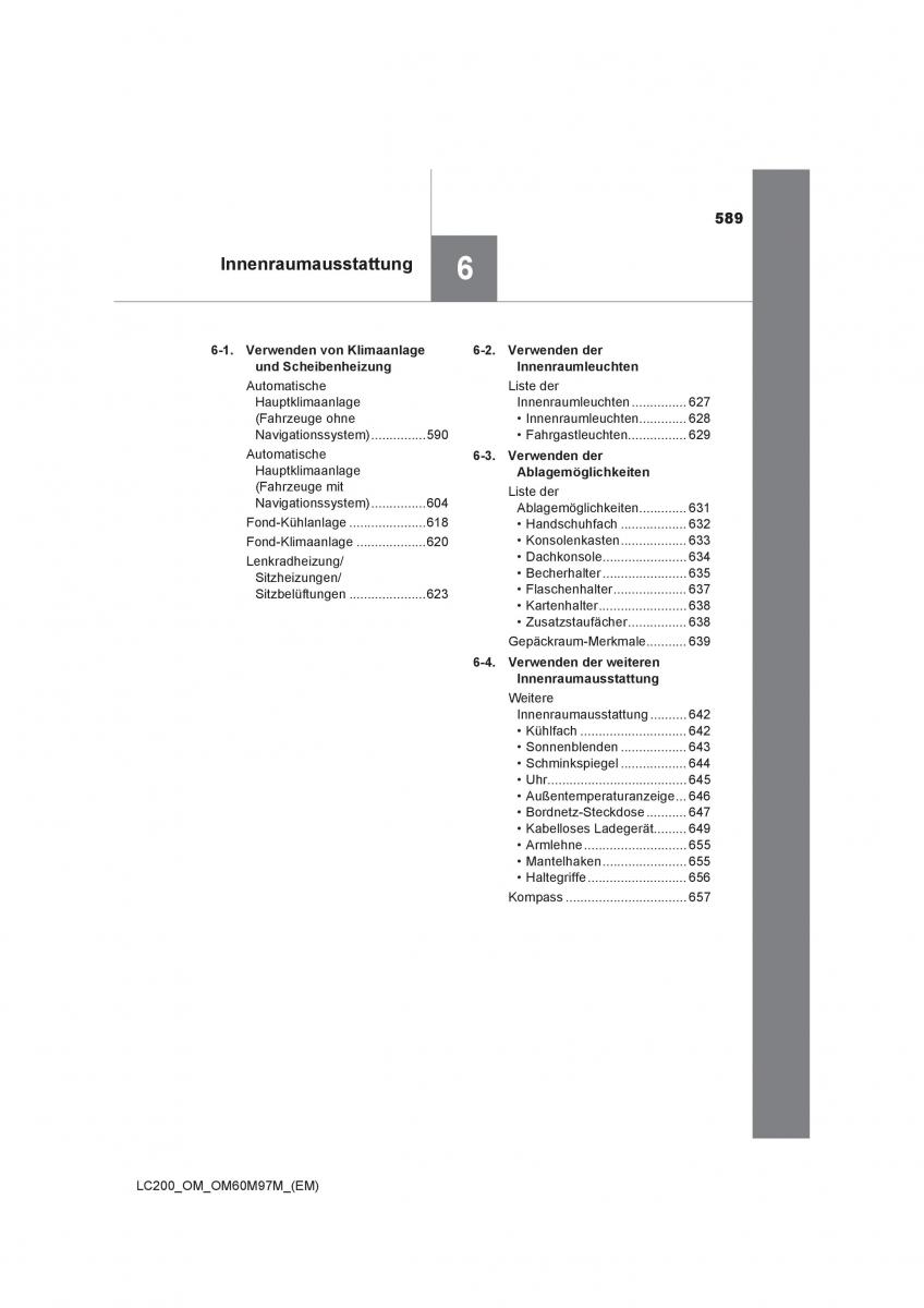 Toyota Land Cruiser J200 Handbuch / page 589