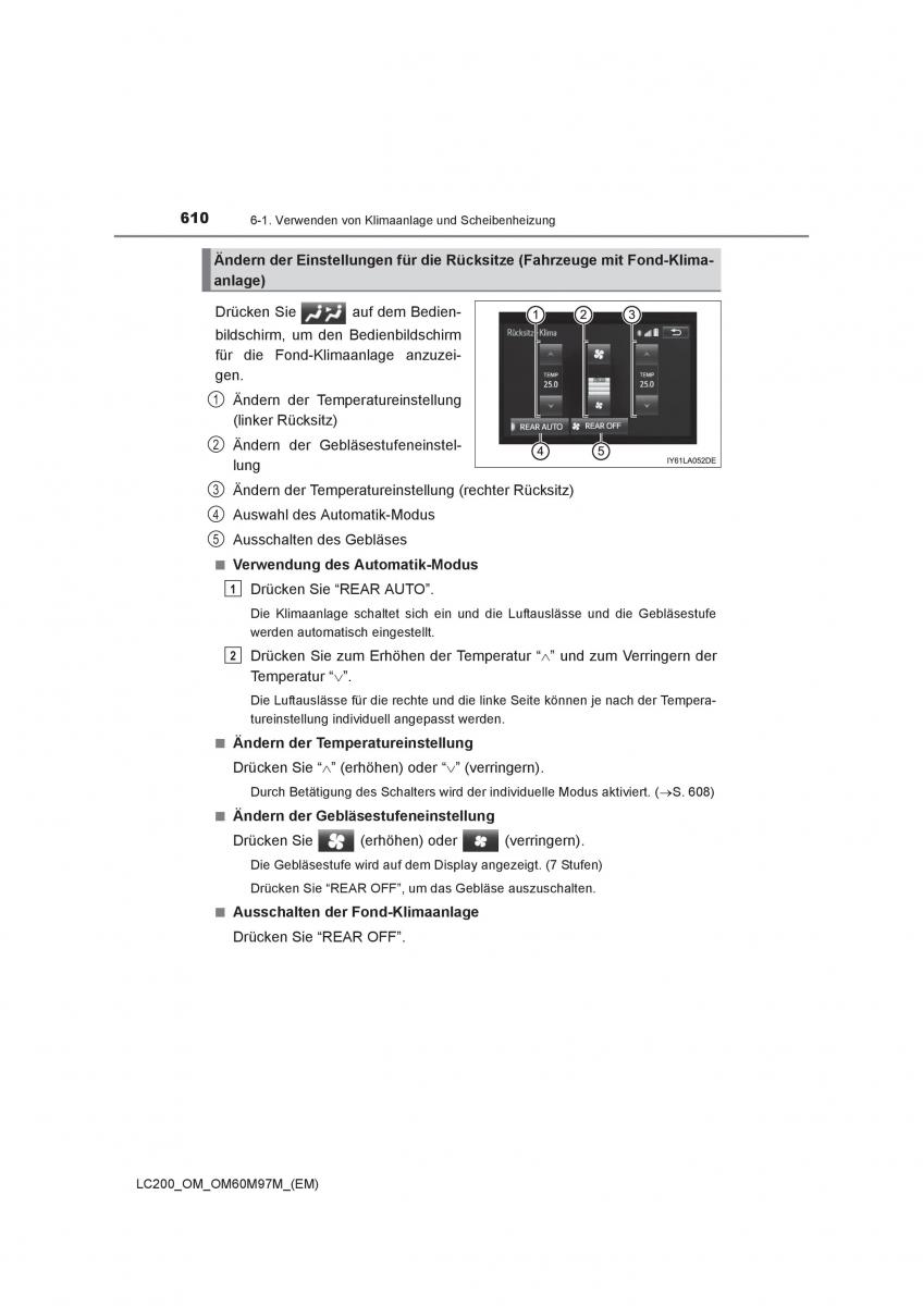 Toyota Land Cruiser J200 Handbuch / page 610